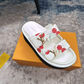 LEM501 New arrive fashion black white shose for woman beautiful Slippers gift to choose