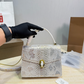 BEM38 New arrive fashion beige white green blue brown black gold gray-blue bag for woman hands bag beautiful gift to choose gift 21*16cm