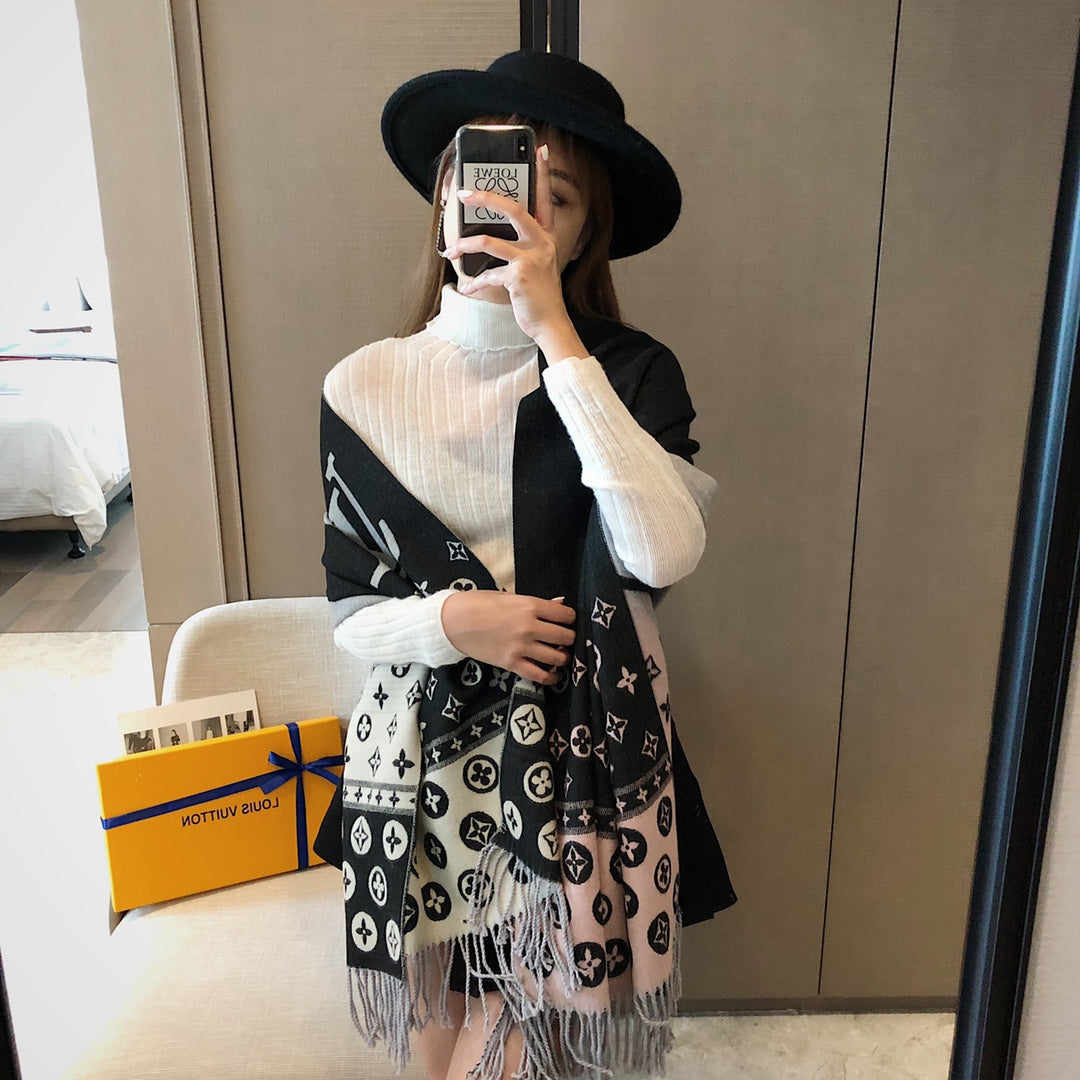 LEM327 new arrive Hot sale  black red gray color fashion beautiful scarf for woman men  gift to choose