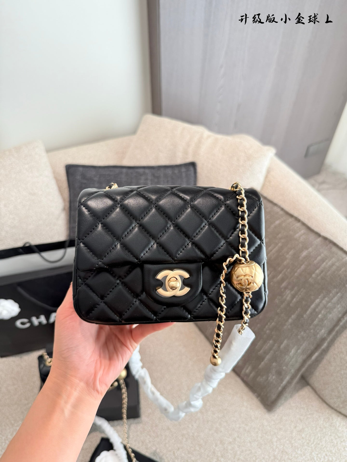 CEM243 New Designer Lambskin Leather Quilted Tabby Handbags Gold Hardware Chains Letter C Hasp Shoulder Bag