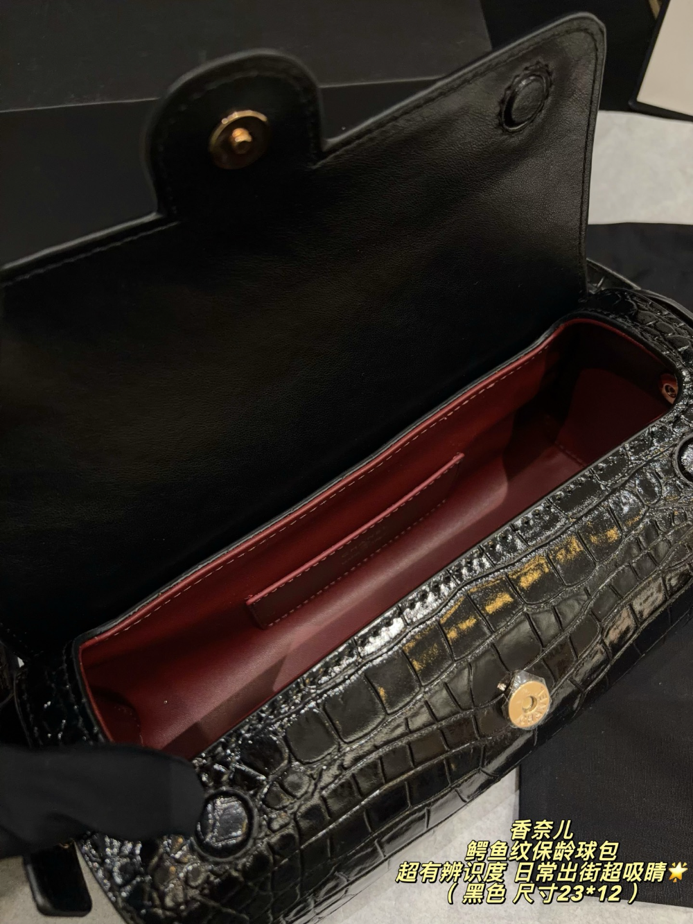 CEM339 New arrive fashion black lemon green red grey green  color bag for woman beautiful gift to choose gift size to choose 23*12cm