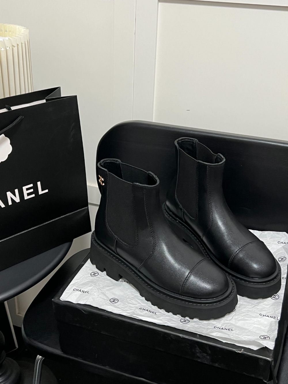 CEM399 Womens Ankle Boots 2026 Thick Bottom Platform Woman Shoes Zipper Fashion Female Luxury Designer Boot Casual Ladies MartinBoots combat Boots