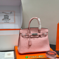 HEM128 New arrive fashion brown black white khaki pink color bag for woman beautiful gift to choose 30*24cm