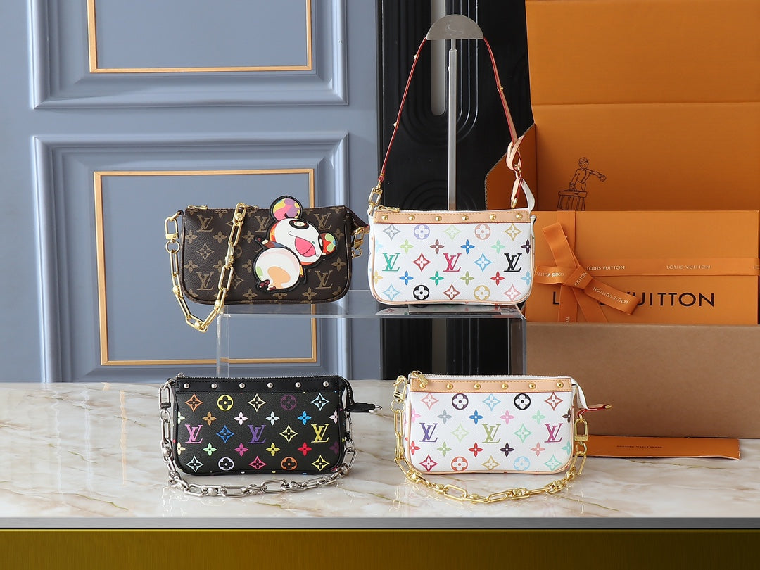 LEM248 Designer Bag Shoulder Bag Crossbody Bag Luxury Bag Purse Designer 2025 Texture Handbag Armpit New Mahjong Bag Temperament Fashion Clash Color Fashion Bag 22.0 x 13.0 x 4.0cm