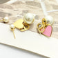 DEM293 New Arrive Fashion  Hot Sale  with Pearl Pink Earring  for Woman Jewelry To Choose Gift not with Box