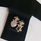 CEM416 earing for women  men charm Couple Jewelry