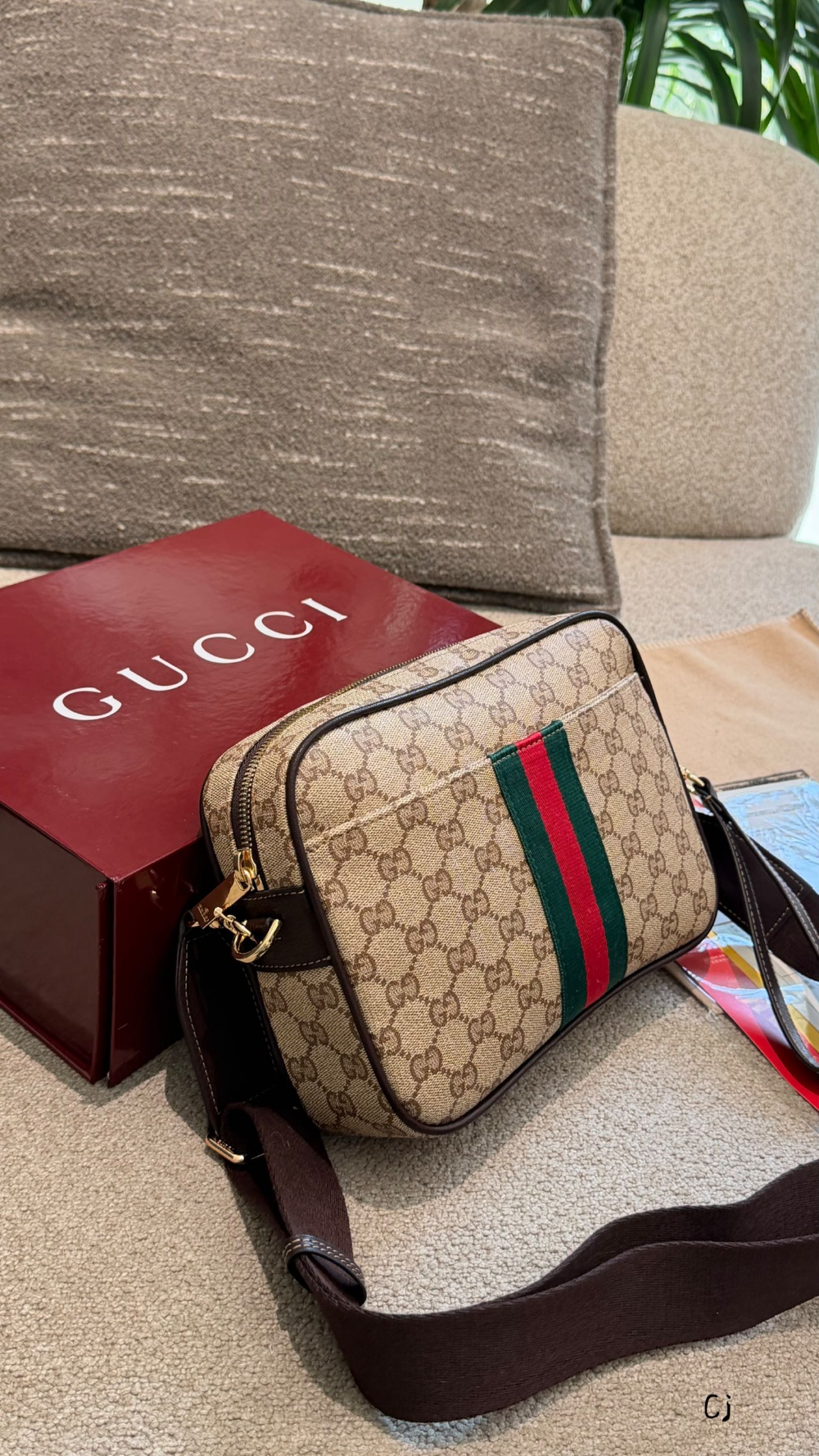 GEM206 New arrive fashion khaki color bag for woman beautiful gift to choose