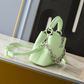 LEM513 New arrive fashion black white green deep-blue yellow bag for woman hands bag beautiful gift to choose gift 2 size