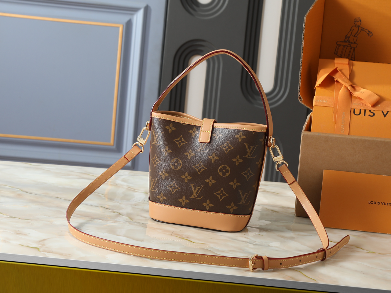 LEM439 New arrive fashion brown  bag for woman hands bag beautiful gift to choose gift 2 size