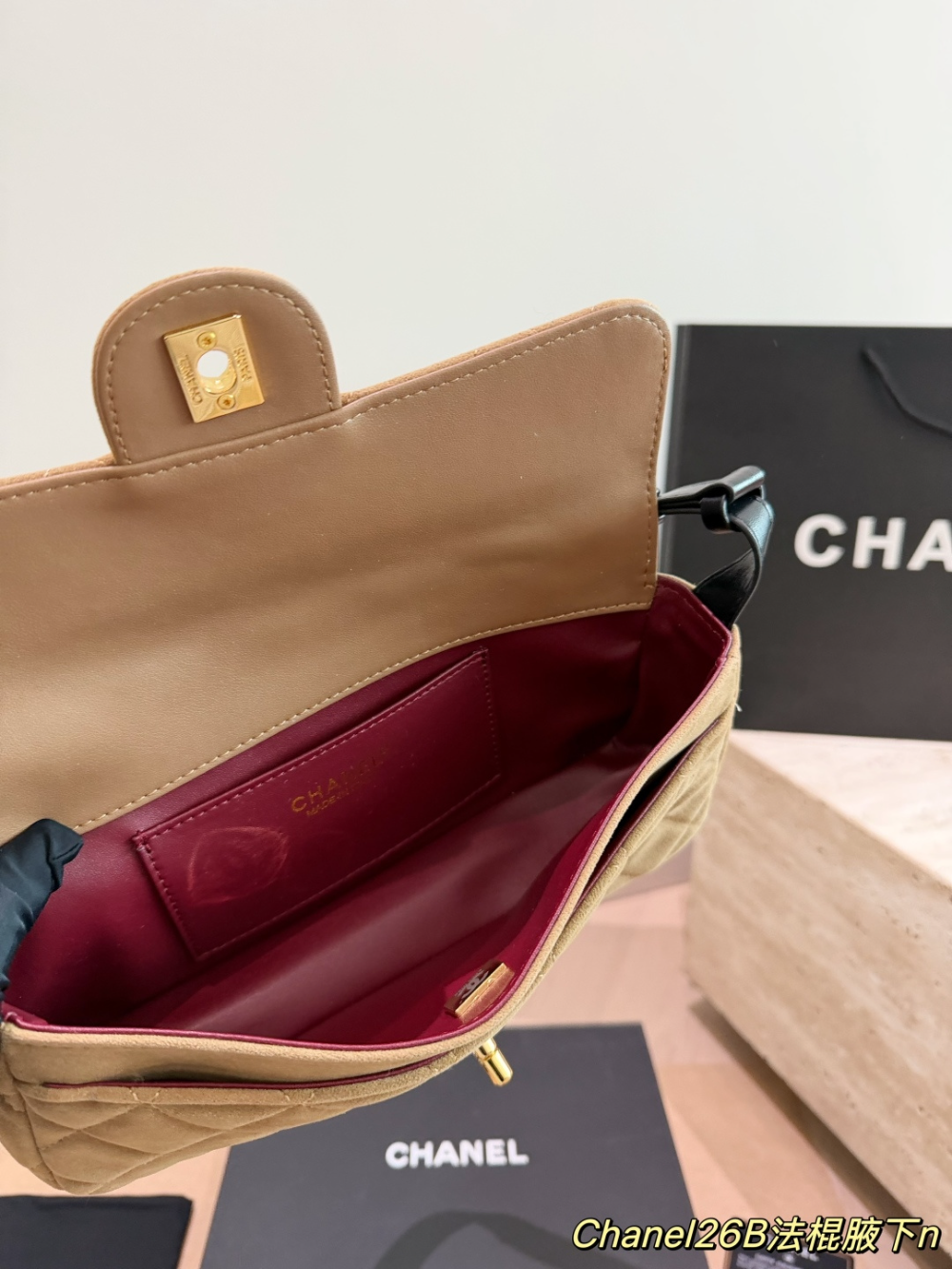 CEM486 New arrive fashion black red khaki bag for woman hands bag beautiful gift to choose gift 25*11cm