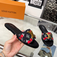 LEM535 New arrive fashion black brown blue shose for woman beautiful Slippers gift to choose