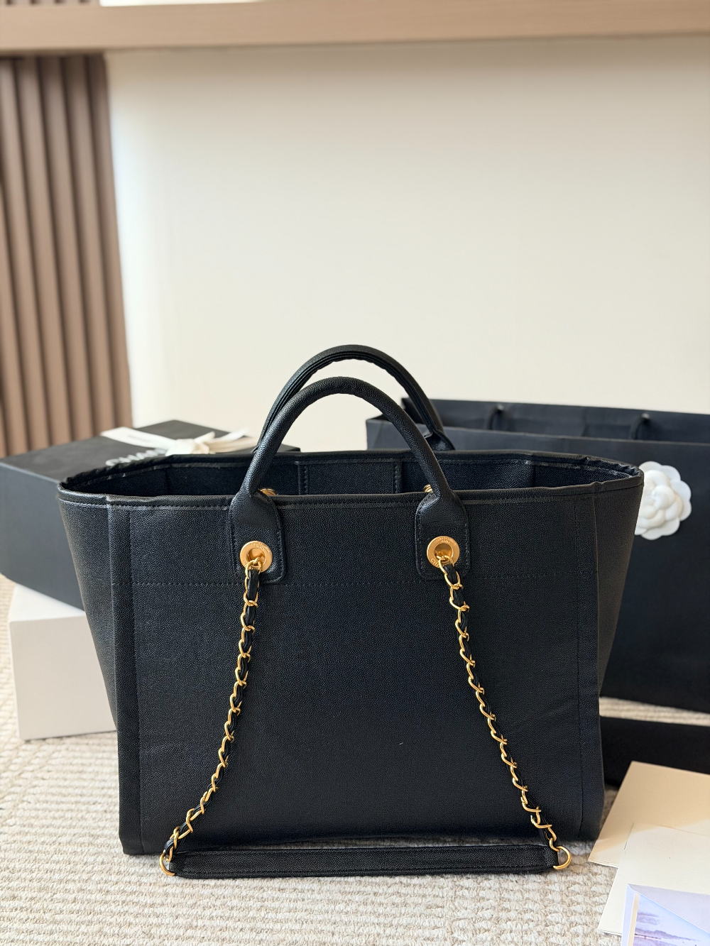 CEM472 New arrive fashion black color bag for woman beautiful gift to choose  39*31cm