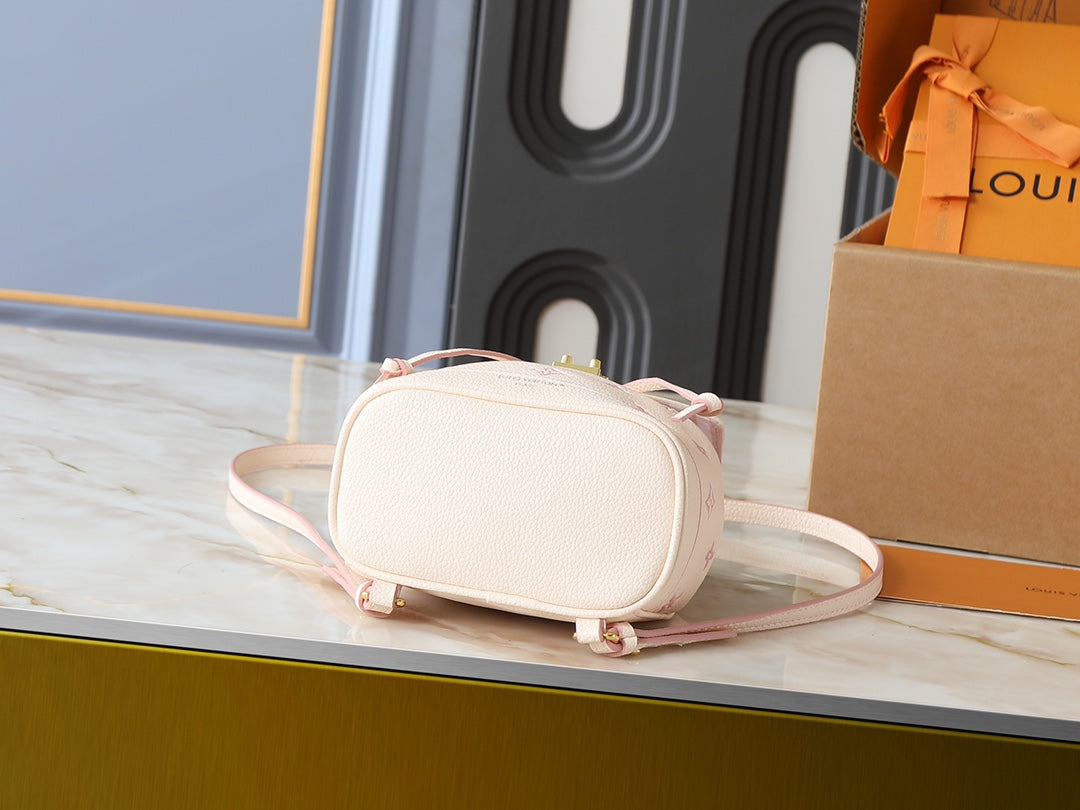 LEM279 Palm Springs women Mini Backpack Luxury backpack designers leather bookbag travel backpacks women bag purses designer woman handbag Luxurys handbags Bugbags 19 x 15 x 10CM