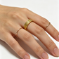 LEM573 New Classic Ring Brand Designer Titanium Steel Ring Gold Ring Women Mens Ring Love Promise Jewelry
