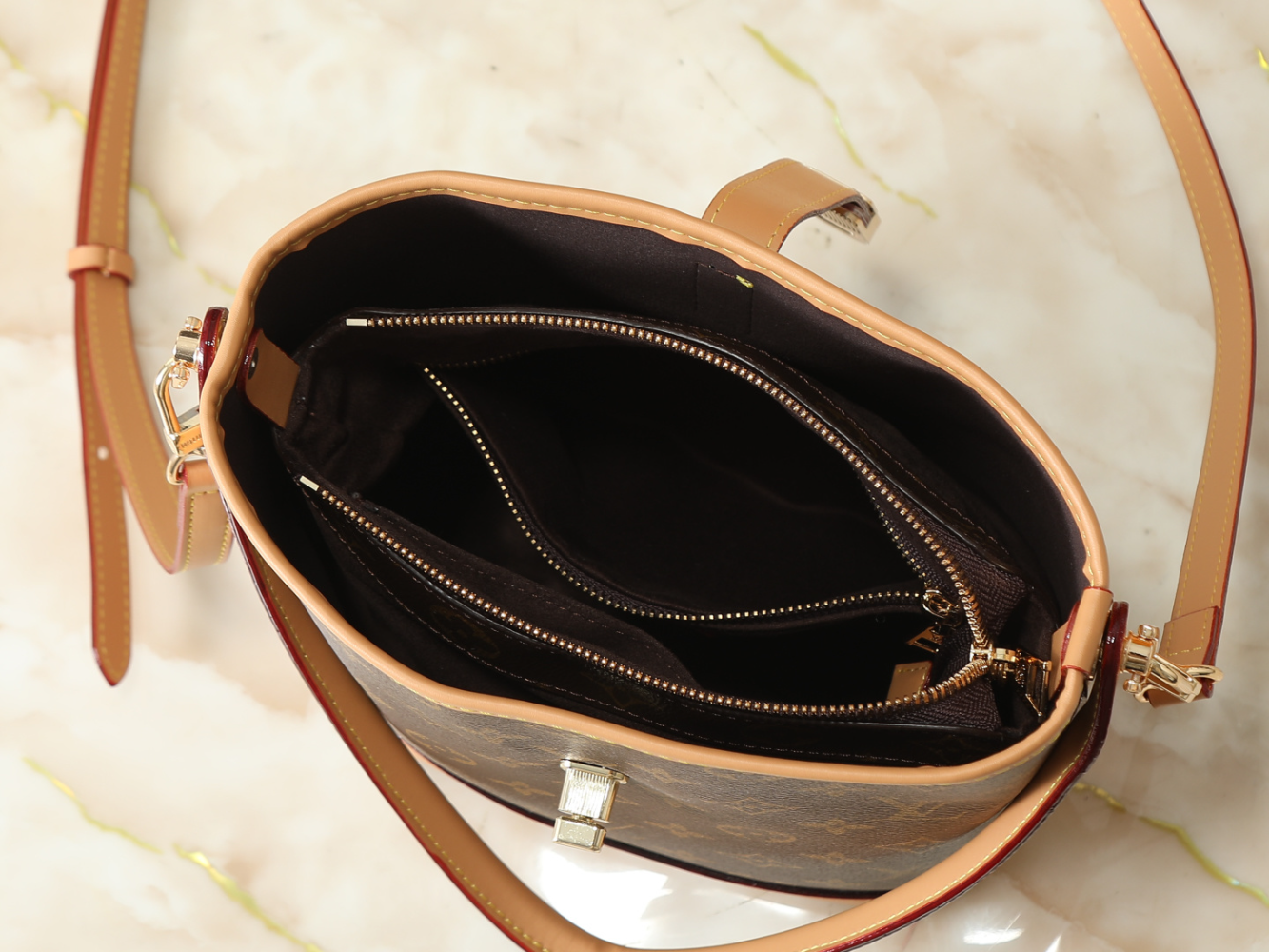 LEM439 New arrive fashion brown  bag for woman hands bag beautiful gift to choose gift 2 size