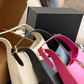 SEM15 New arrive fashion black white peach red bag for woman hands bag beautiful gift to choose gift 25x6x14cm