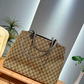 GEM261 New arrive fashion black grey khaki light brown bag for woman hands bag beautiful gift to choose gift  41*32cm