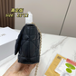 DEM361 New arrive fashion black white  red blue khaki  pink yellow color bag for woman beautiful gift to choose size 21*12cm
