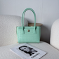 CEM502 New arrive fashion  black red mint green bag for woman hands bag beautiful gift to choose gift 24.5*20*10cm