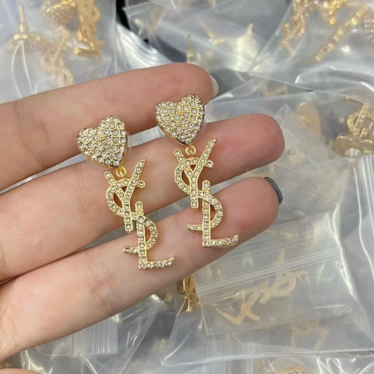 DEM264 New Arrive Fashion  Hot Sale  with Diamond Earring  for Woman Jewelry To Choose Gift
