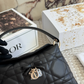 DEM387 New arrive fashion pink black white bag for woman hands bag beautiful gift to choose gift  23*14cm
