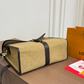 LEM609 New arrive fashion coffee blue black yellow red color bag for woman beautiful gift to choose 35*28CM