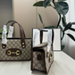 GEM244 New arrive fashion brown color bag for woman beautiful gift 2 size