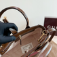GEM226 New arrive fashion brown color bag for woman beautiful gift to choose size 24*15cm