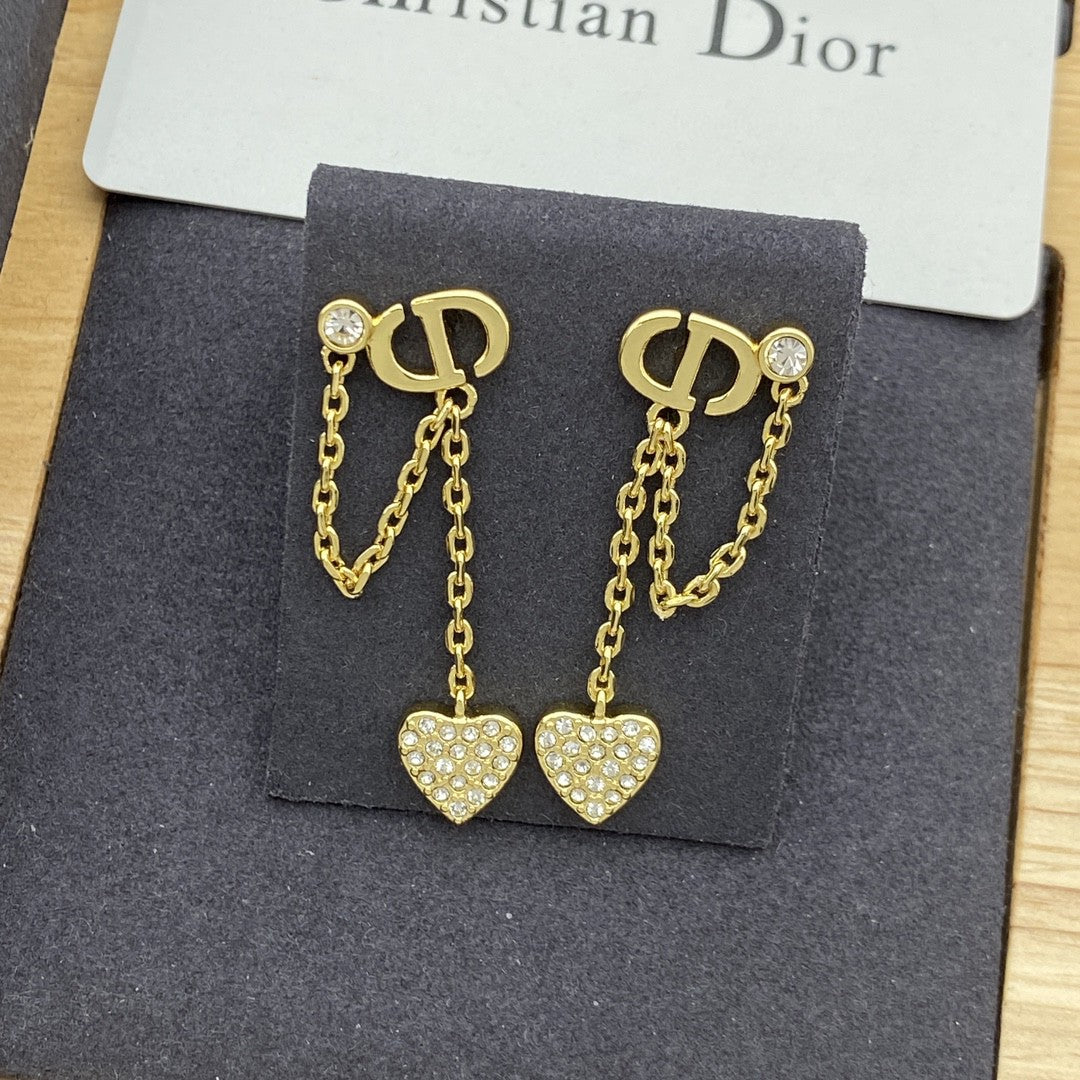 DEM265 New Arrive Fashion  Hot Sale  with Diamond Long Earring  for Woman Jewelry To Choose Gift