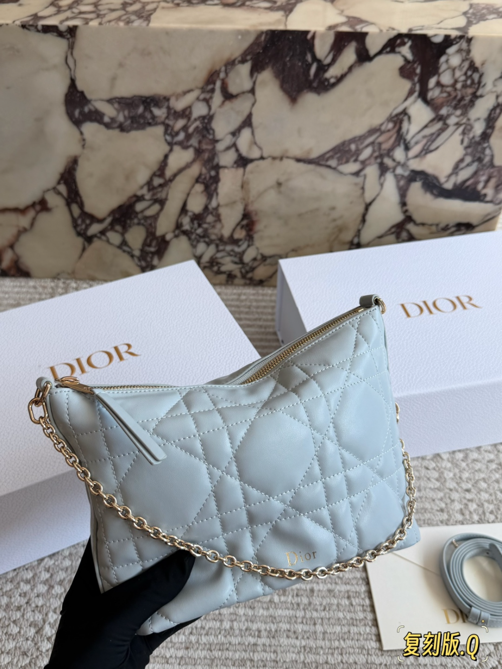 DEM362 New arrive fashion black white light blue khaki pink red color bag for woman beautiful gift to choose size  22*17cm