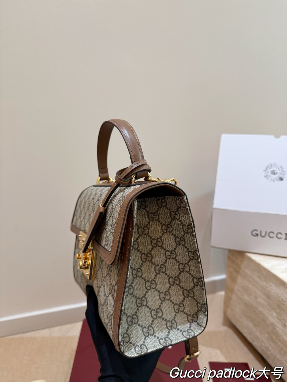 GEM176 New arrive fashion brown bag for woman hands bag beautiful gift to choose gift 2 siz