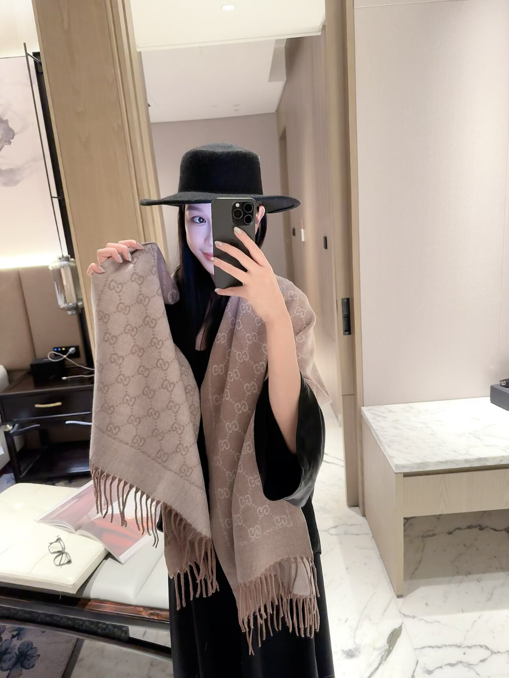 GEM267 new arrive  Hot sale khaki dark gray color fashion beautiful  scarf  for woman gift  to choose 60x180cm