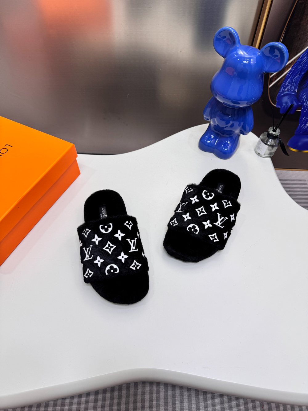 LEM579 Designer women slippers black white bown grey color sandals shoes for women high quality