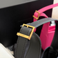 SEM15 New arrive fashion black white peach red bag for woman hands bag beautiful gift to choose gift 25x6x14cm