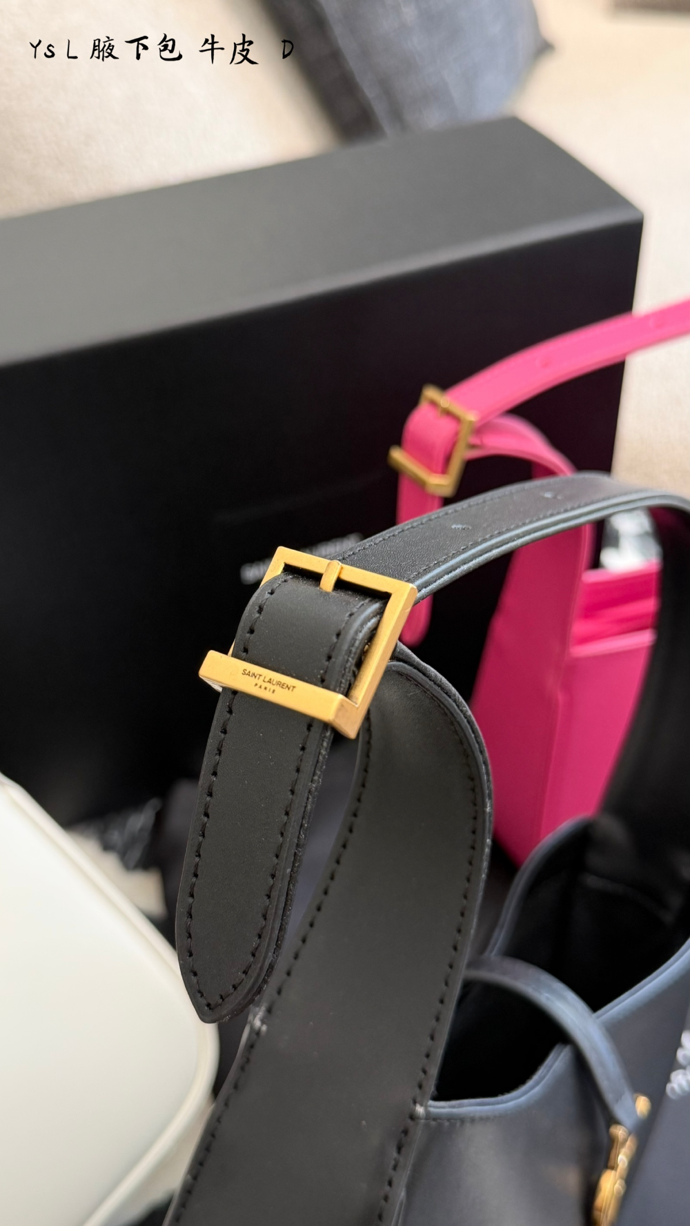 SEM15 New arrive fashion black white peach red bag for woman hands bag beautiful gift to choose gift 25x6x14cm