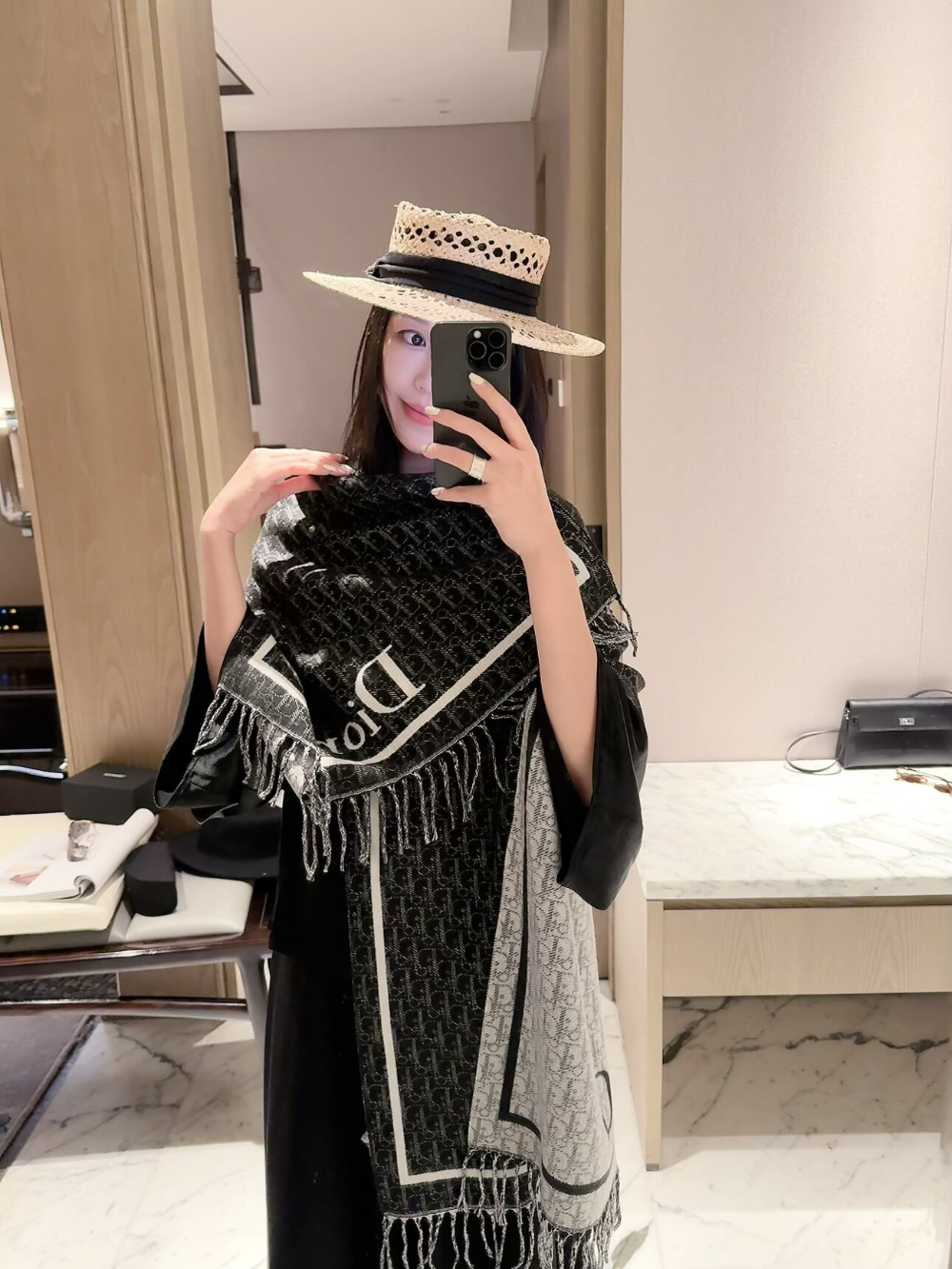 DEM393 new arrive  Hot sale black grey pink color fashion beautiful  scarf  for woman gift  to choose