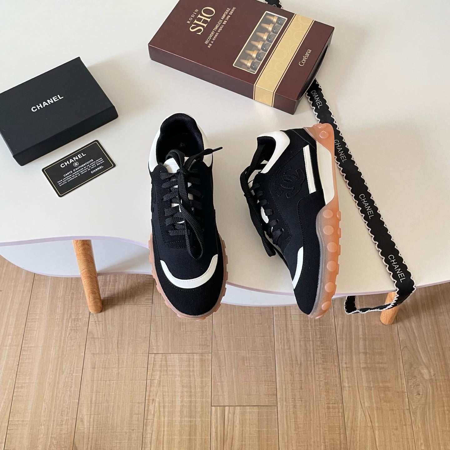 CEM259 New arrive fashion black and white color shose for woman beautiful gift to choose