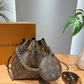 LEM538 New arrive fashion brown color bag for woman beautiful gift to choose gift size to choose 18*21cm