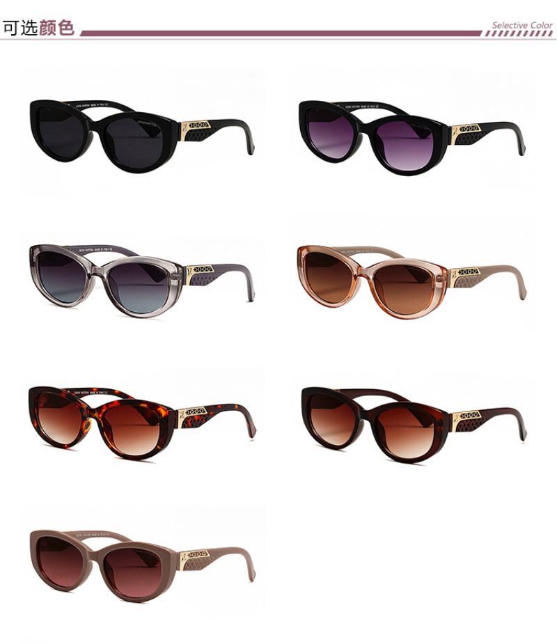 LEM447 Designer sunglasses luxury Spicy girl style sunglasses for women Sexy trend men gift glasses Beach shading UV protection polarized glasses with box