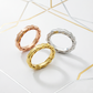 BEM37 New Classic Ring Brand Designer Titanium Steel Ring Gold Ring Women Mens Ring Love Promise Jewelry #6 #7 #8 #9