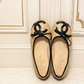 CEM363 Designer women's shoes women's flat shoes black white khaki colors high quality sizes 34 to 42