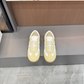 DEM325 Womens  men  Shoes Fashion Female Luxury Designer yellow Ladies shoes size 35-45
