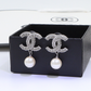 CLEM49 New arrive fashion gold silver color earring  for woman jewelry beautiful jewelry no with box