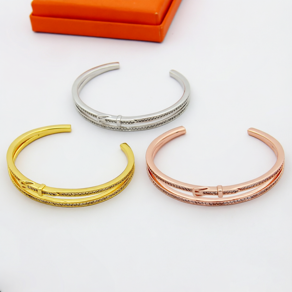 HEM111 Luxury Bracelet Classic Bracelet Designer for Women full of stones bracelet