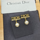 DEM274 New Arrive Fashion  Hot Sale  with Diamond Pearl Earring  for Woman Jewelry To Choose
