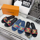 LEM535 New arrive fashion black brown blue shose for woman beautiful Slippers gift to choose