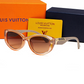 LEM447 Designer sunglasses luxury Spicy girl style sunglasses for women Sexy trend men gift glasses Beach shading UV protection polarized glasses with box