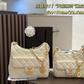 CEM267 New arrive fashion black white bag for woman hands bag beautiful gift to choose gift 22.5x8x20.5cm/19x7x17.5cm
