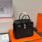 HEM133 New arrive fashion black pink white yellow olive green color bag for woman beautiful gift to choose25*20cm
