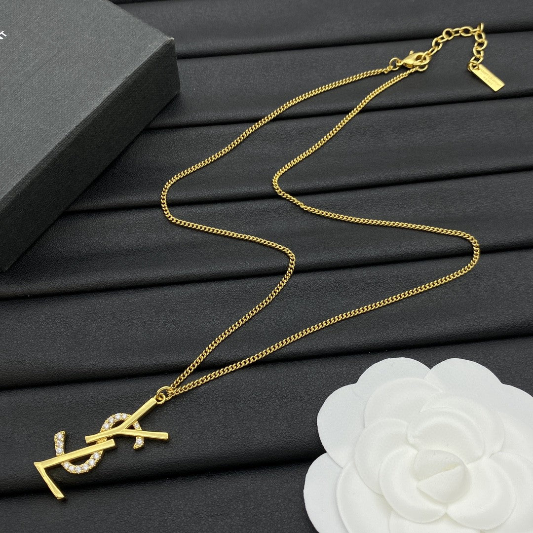 YEM55  New Arrive Fashion  Hot Sale  with Diamond Necklace for Woman Jewelry To Choose Gift